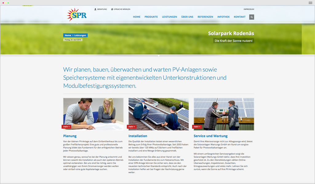 [medienschmiede] Hamburg | Solarpark Rodenäs GmbH